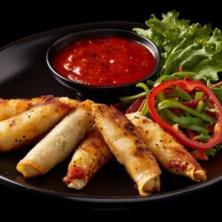 Chicken Spring Rolls (4)
