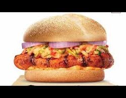 Chicken Tikka Burger