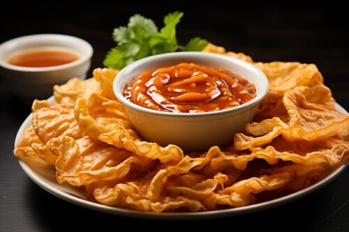 Chips with Curry Sauce