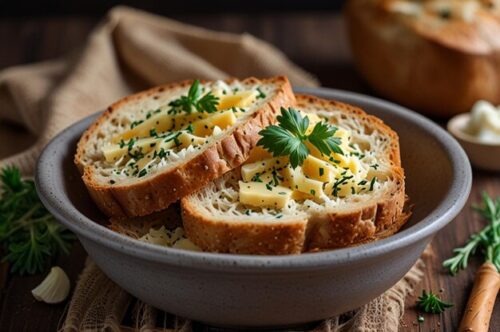 Garlic Bread with Cheese