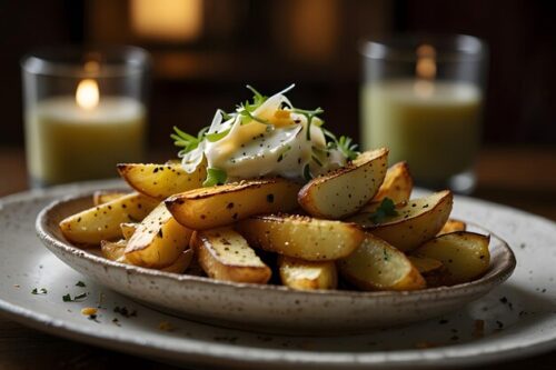 Potato Wedges with Cheese - Image 3