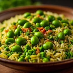 Pilau Rice and Peas