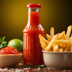 Ketchup-50p <br> Mayonnaise - 50p  <br>Chilli Sauce - 50p