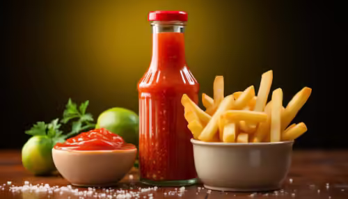 Ketchup-50p <br> Mayonnaise - 50p  <br>Chilli Sauce - 50p